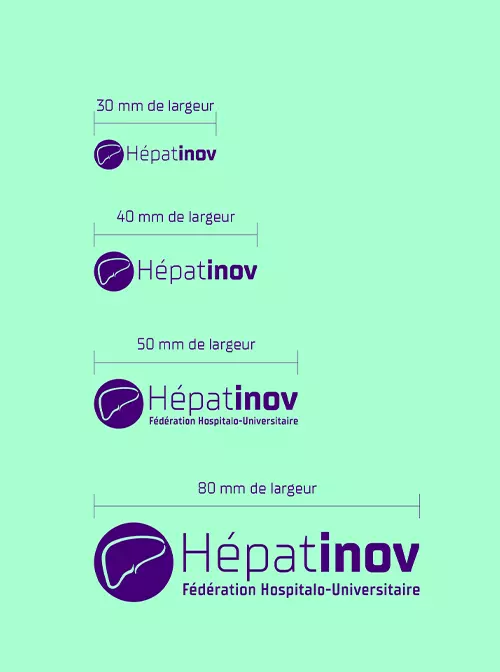 Fhu Hepatinov - Détails de la création du logo Hepatinov
