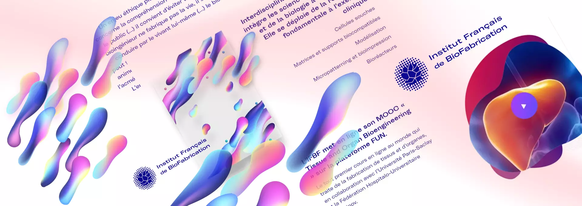 Institut Français de BioFabrication - detail home page