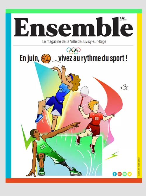 Ville de Juvisy - Couverture du magazine Ensemble