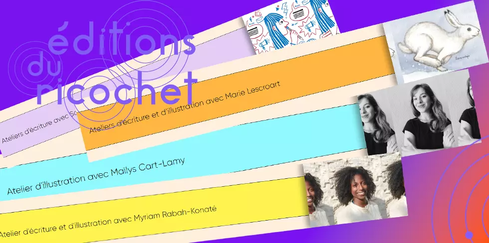 les Editions du Ricochet Image de Bug lors du développement.